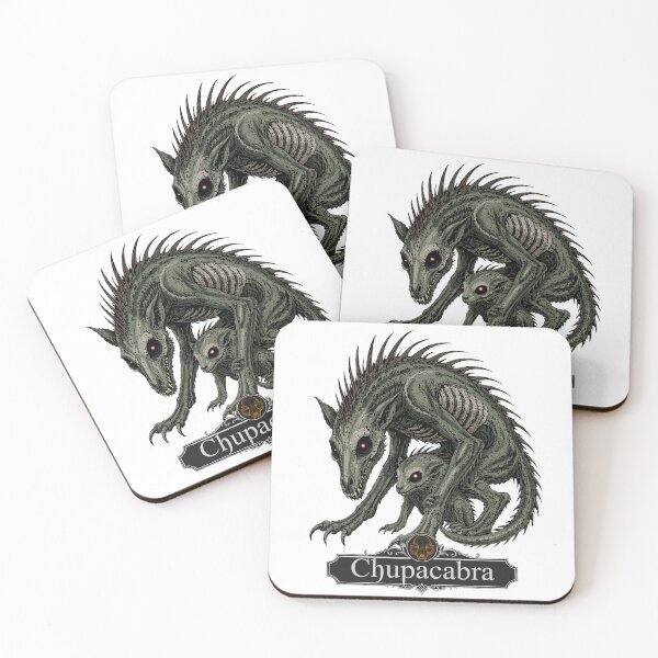 Item preview, Chupacabra terror of the night (wordless) designed and sold by Hexcellent Designs.