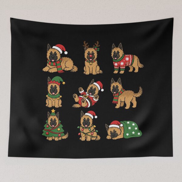 Item preview, Funny Belgian Laekenois Dog Christmas Holiday Xmas Mom Dad designed and sold by rafaeltto.