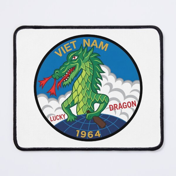 Item preview, USAF Vietnam War "Lucky Dragon" 1964 Reconnaissance Patch designed and sold by CharlieDesings.