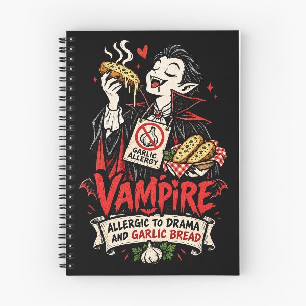 Item preview, Vampire Allergic To Garlic Bread designed and sold by tollaru.