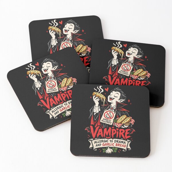 Item preview, Vampire Allergic To Garlic Bread designed and sold by tollaru.