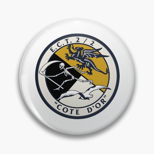 Item preview, French Air and Space Force E.C.T. 2/2 "Côte d'Or" Tactical Aviation Patch designed and sold by CharlieDesings.