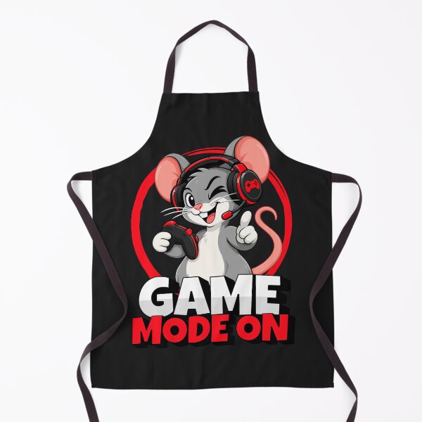 Item preview, Game Mode On Gamer Mouse with Headset and Controller designed and sold by Infinitee8hirts.