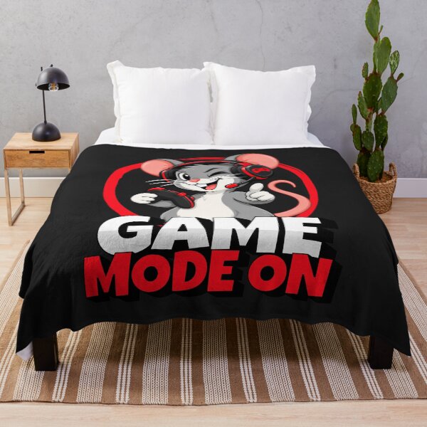 Item preview, Game Mode On Gamer Mouse with Headset and Controller designed and sold by Infinitee8hirts.
