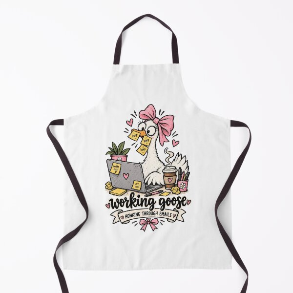 Item preview, Working Goose Honking Through Emails designed and sold by tollaru.