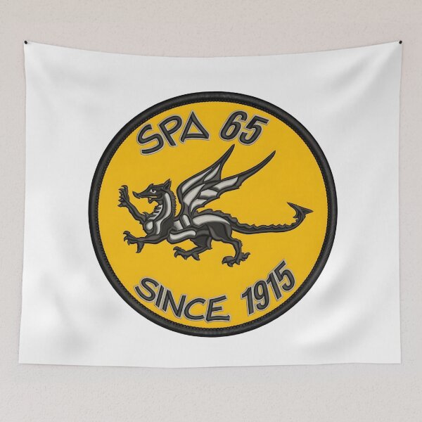 Item preview, French Air Force Escadrille SPA 65 "Chimère" Commemorative Patch designed and sold by CharlieDesings.