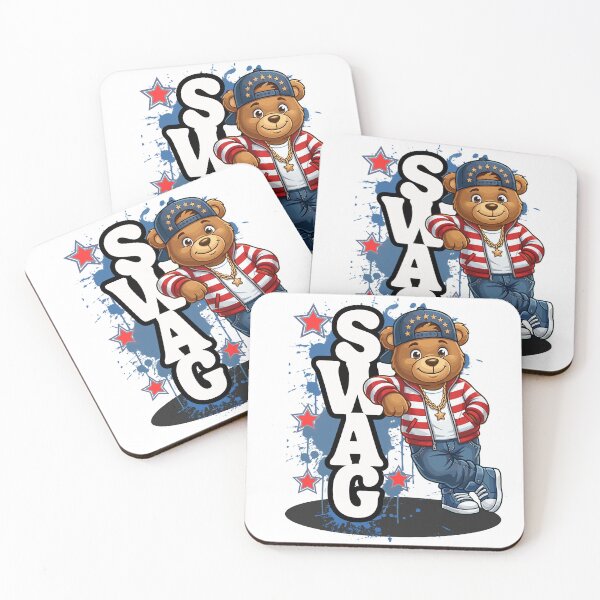 Item preview, Swag - Cartoon teddy bear  designed and sold by She - artist creations .