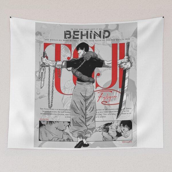 Item preview, Toji Fushiguro Sorcerer Killer Vintage Manga Poster designed and sold by Simply kings.