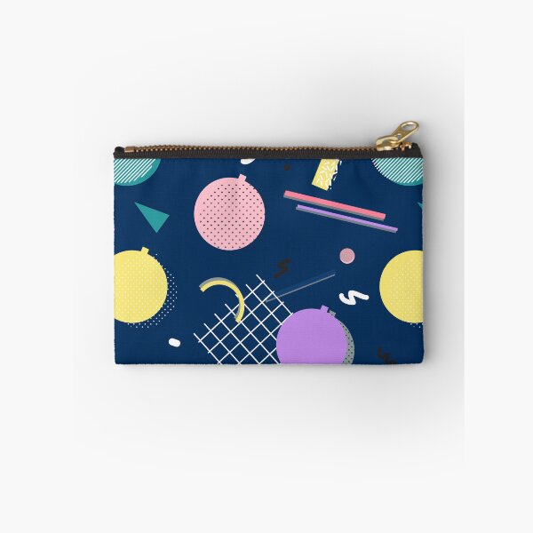 Item preview, Retro 80s Memphis Christmas - Geometric Neon Baubles Pattern designed and sold by DesigndN.