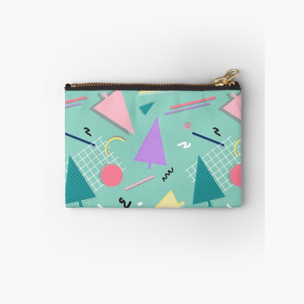 Item preview, Retro 90s Memphis Christmas Trees - Pastel Geometric Pattern designed and sold by DesigndN.