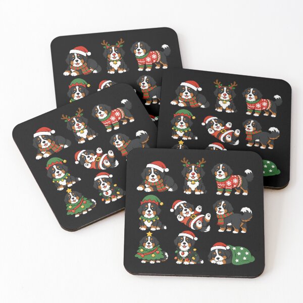 Item preview, Funny Bernese Mountain Dog Christmas Holiday Xmas Mom Dad designed and sold by rafaeltto.