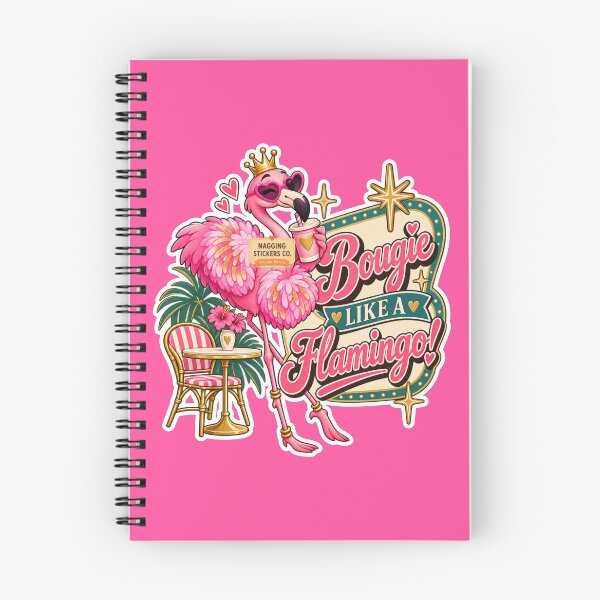 Item preview, BOUGIE LIKE A FLAMINGO! BY NAGGINGSTICKERSCO. BOUGIE LIKE FIFI! PINK FLAMINGO! COLLECTION | ELECTRIC PINK Edition | No.02 designed and sold by LaMaisonOfMY.