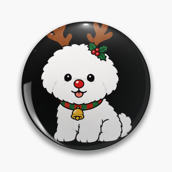 Item preview, Funny Bichon Frise Dog Christmas Holiday Xmas Mom Dad designed and sold by rafaeltto.