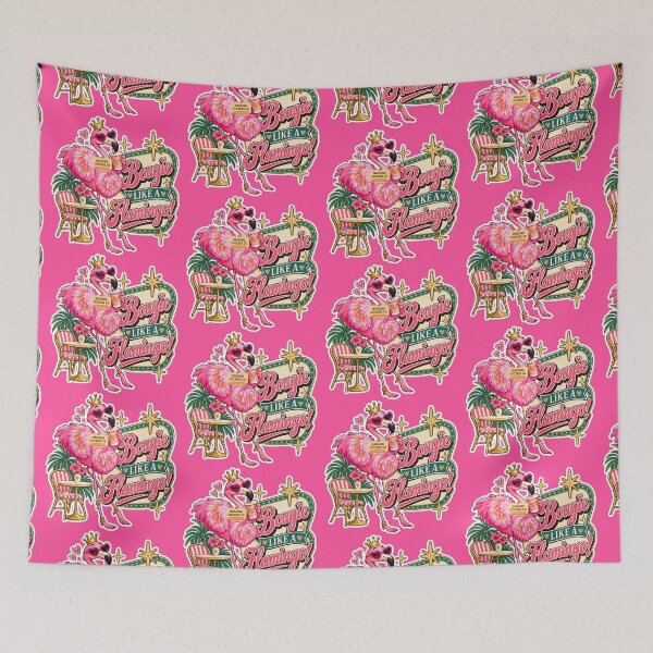Item preview, BOUGIE LIKE A FLAMINGO! BY NAGGINGSTICKERSCO. BOUGIE LIKE FIFI! PINK FLAMINGO! COLLECTION | ELECTRIC PINK Edition | No.02 designed and sold by LaMaisonOfMY.