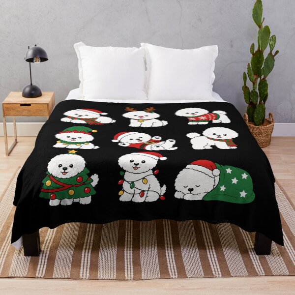 Item preview, Funny Bichon Frise Dog Christmas Holiday Xmas Mom Dad designed and sold by rafaeltto.
