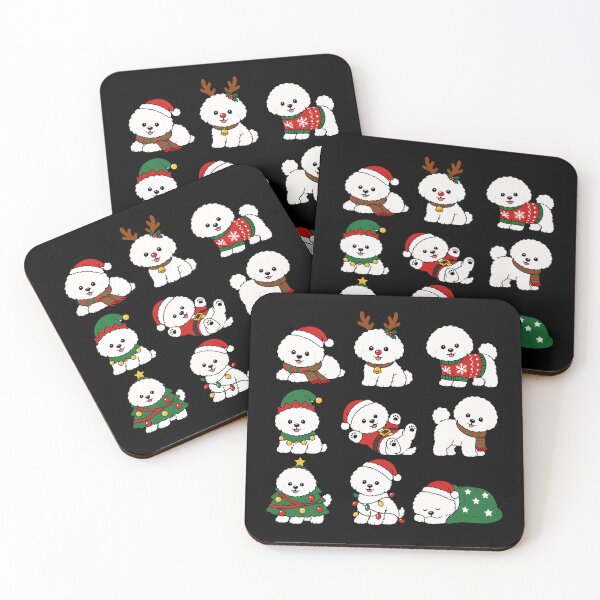 Item preview, Funny Bichon Frise Dog Christmas Holiday Xmas Mom Dad designed and sold by rafaeltto.