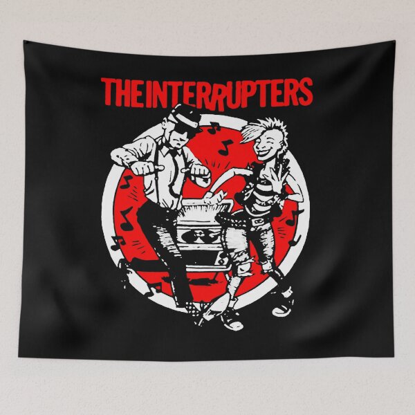 Item preview, Red Typography Ska Punk Band designed and sold by MosiUniq.