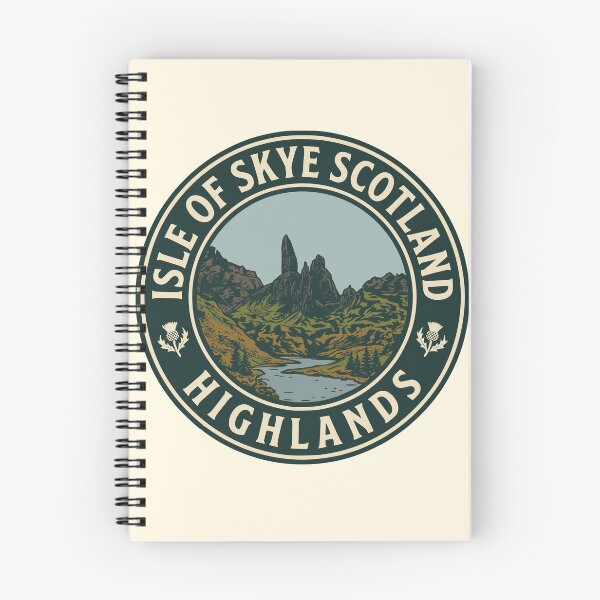 Item preview, Isle of Skye Scotland Highlands Travel Badge designed and sold by Travelpeak.