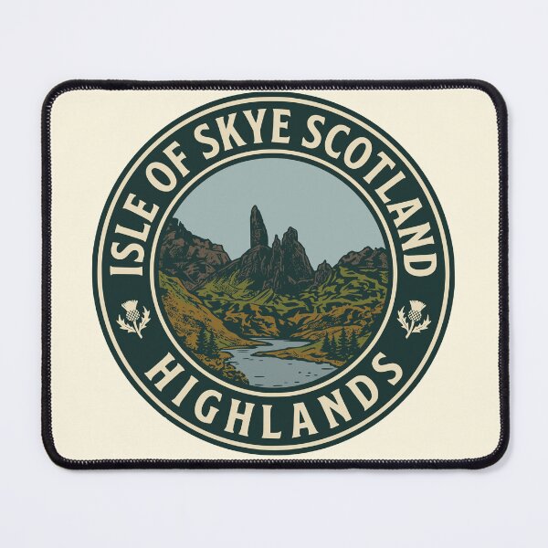 Item preview, Isle of Skye Scotland Highlands Travel Badge designed and sold by Travelpeak.