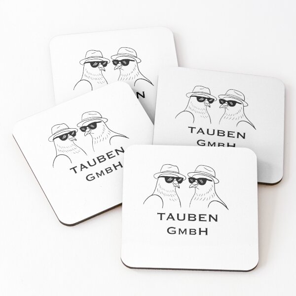 Item preview, Die Tauben GmbH Black&White designed and sold by Designs by Lara Joline Falkenberg.