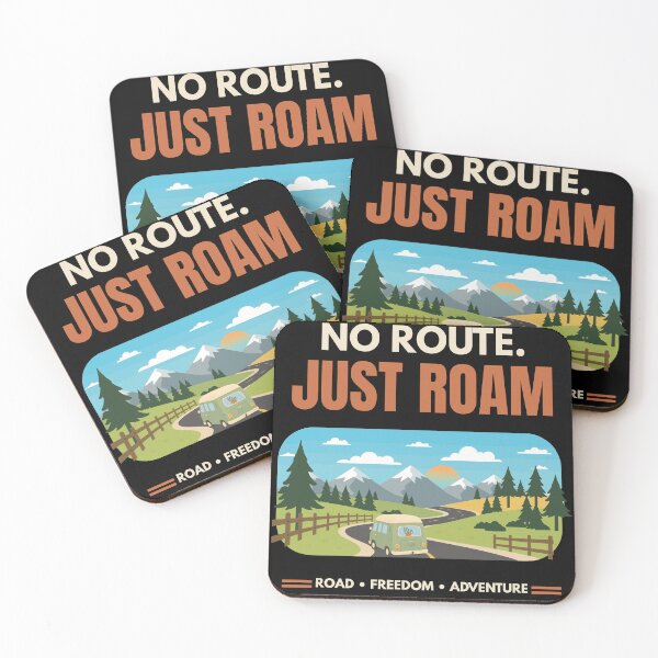 Item preview, No Route Just Roam Mountain Road Adventure designed and sold by Uvclick.