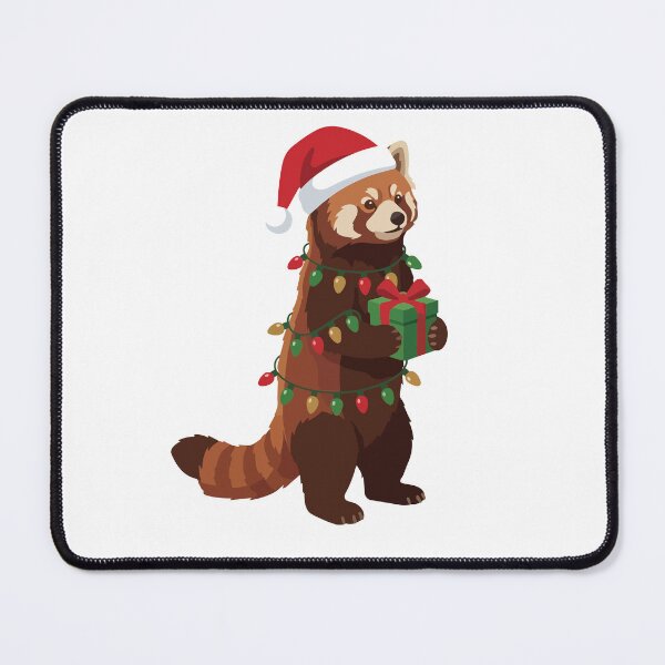 Item preview, Cute Christmas Red Panda Illustration designed and sold by didiiii74210.