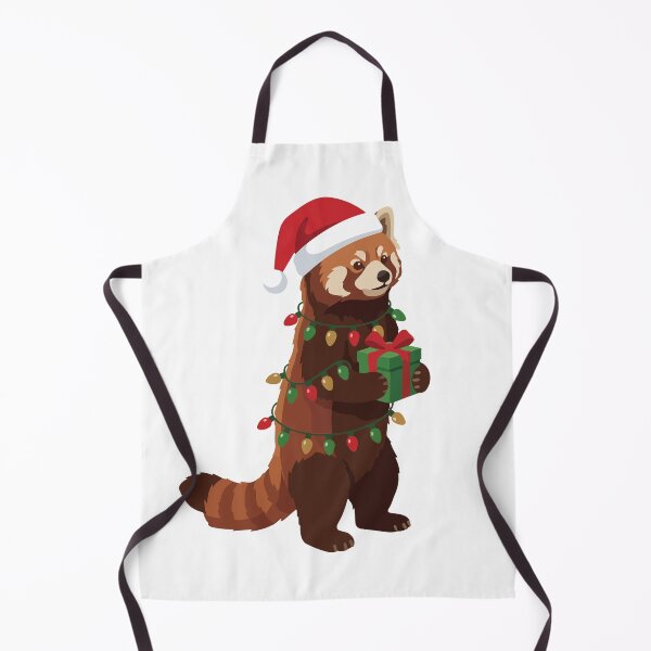 Item preview, Cute Christmas Red Panda Illustration designed and sold by didiiii74210.