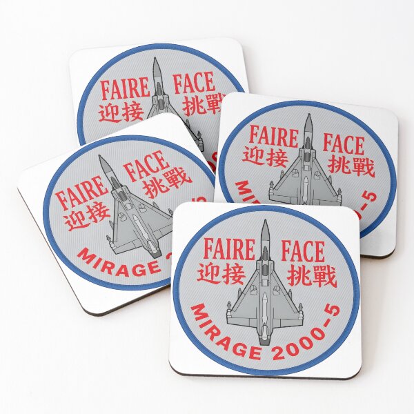 Item preview, Republic of China Air Force Mirage 2000-5 "Faire Face" Tactical Patch designed and sold by CharlieDesings.