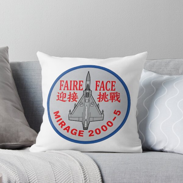 Item preview, Republic of China Air Force Mirage 2000-5 "Faire Face" Tactical Patch designed and sold by CharlieDesings.
