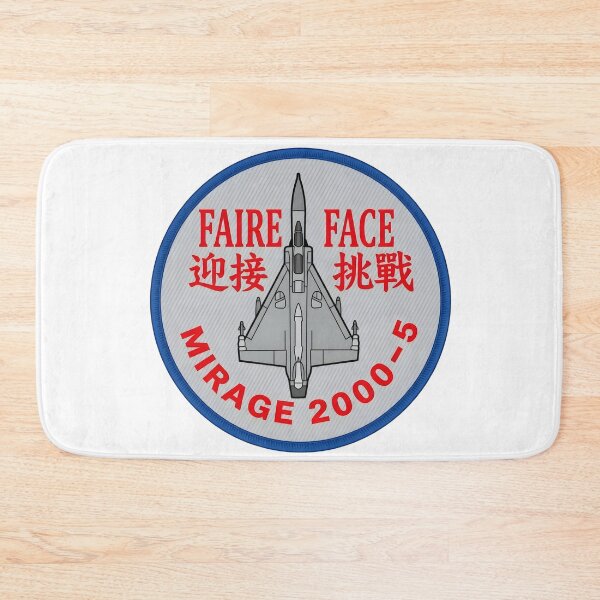 Item preview, Republic of China Air Force Mirage 2000-5 "Faire Face" Tactical Patch designed and sold by CharlieDesings.