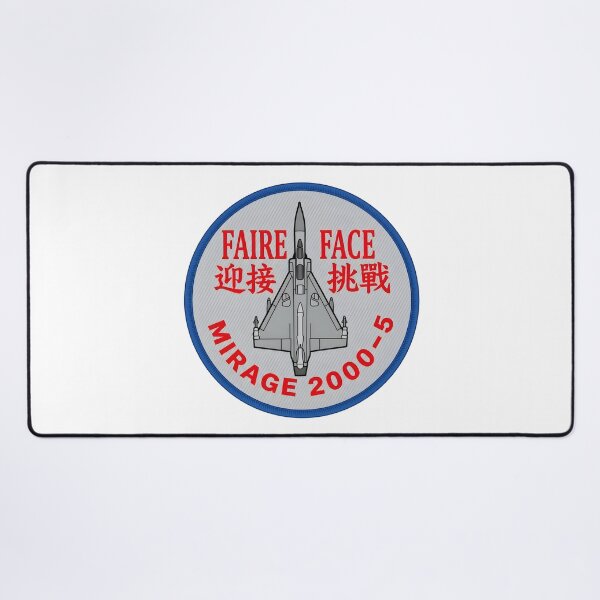 Item preview, Republic of China Air Force Mirage 2000-5 "Faire Face" Tactical Patch designed and sold by CharlieDesings.