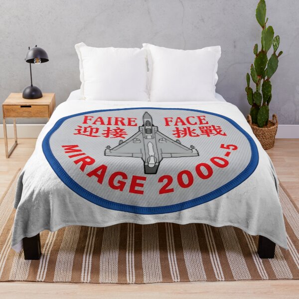 Item preview, Republic of China Air Force Mirage 2000-5 "Faire Face" Tactical Patch designed and sold by CharlieDesings.