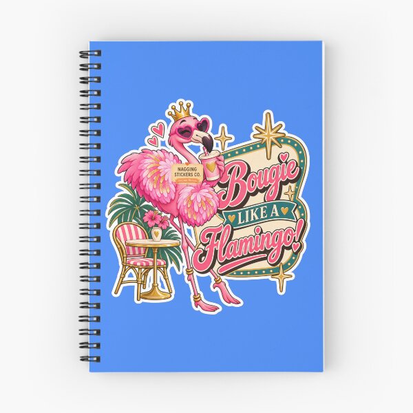 Item preview, BOUGIE LIKE A FLAMINGO! BY NAGGINGSTICKERSCO. BOUGIE LIKE FIFI! PINK FLAMINGO! COLLECTION | ELECTRIC BLUE Edition | No.02 designed and sold by LaMaisonOfMY.