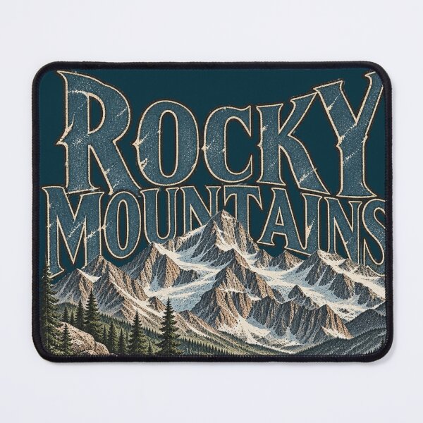 Item preview, ROCKY MOUNTAINS — ABOVE THE WILD designed and sold by KrungiT Design .