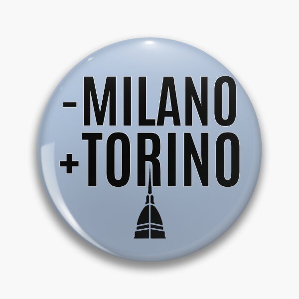 Item preview, Meno Milano, Più Torino - Savoyard Irony designed and sold by Torinostalgia.
