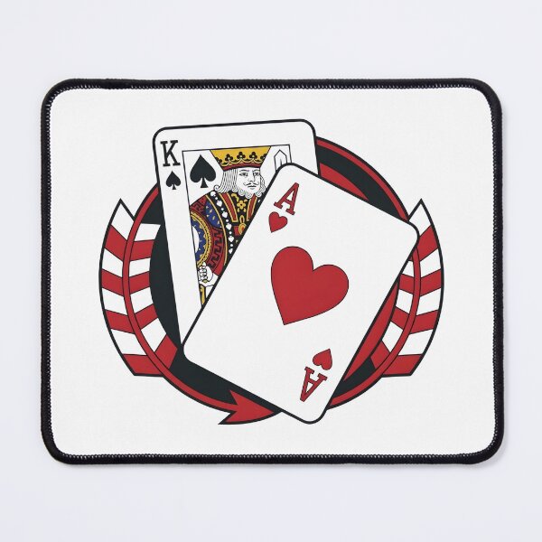 Item preview, Tactical Blackjack King and Ace Card Emblem designed and sold by CharlieDesings.