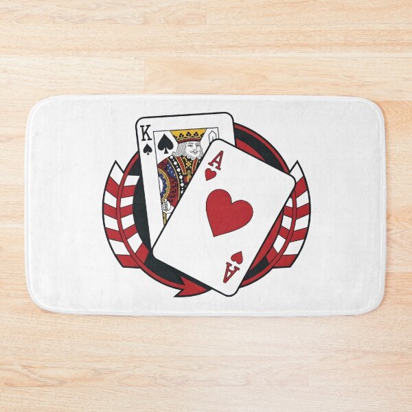 Item preview, Tactical Blackjack King and Ace Card Emblem designed and sold by CharlieDesings.