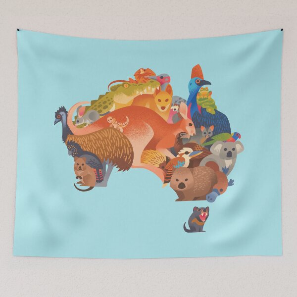 Item preview, Australiana designed and sold by Wayne Minnis.