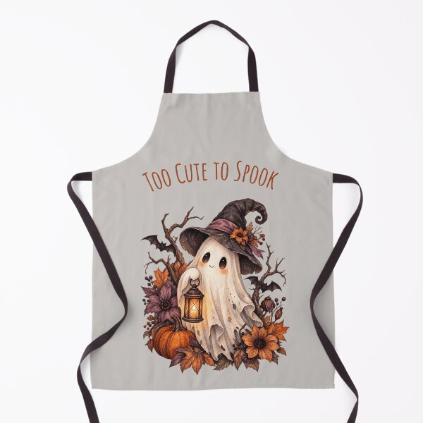 Item preview, Too Cute to Spook Halloween Ghost designed and sold by mycute-stickers.