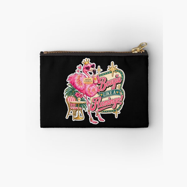 Item preview, BOUGIE LIKE A FLAMINGO! BY NAGGINGSTICKERSCO. BOUGIE LIKE FIFI! PINK FLAMINGO! COLLECTION | BLACK Edition | No.02 designed and sold by LaMaisonOfMY.