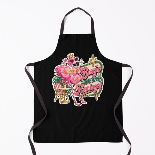 Item preview, BOUGIE LIKE A FLAMINGO! BY NAGGINGSTICKERSCO. BOUGIE LIKE FIFI! PINK FLAMINGO! COLLECTION | BLACK Edition | No.02 designed and sold by LaMaisonOfMY.