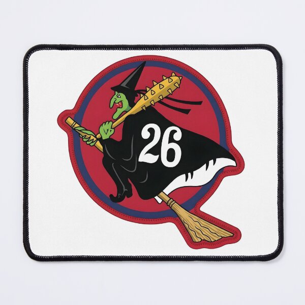 Item preview, USAAF 26th Bombardment Squadron "Flying Witch" Patch designed and sold by CharlieDesings.