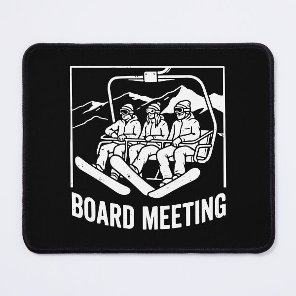 Item preview, Board Meeting Snowboarding Snowboarder Winter Sports Mountains designed and sold by SofiBlair.