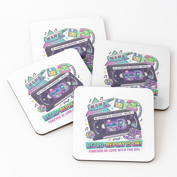 Item preview, Retro Replay Forever 80s Nostalgia VHS Tape designed and sold by GeniusCorner.