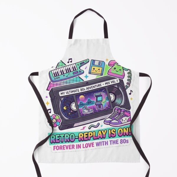 Item preview, Retro Replay Forever 80s Nostalgia VHS Tape designed and sold by GeniusCorner.