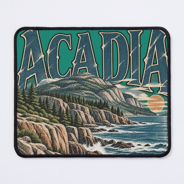 Item preview, ACADIA — WHERE LAND MEETS SEA designed and sold by KrungiT Design .