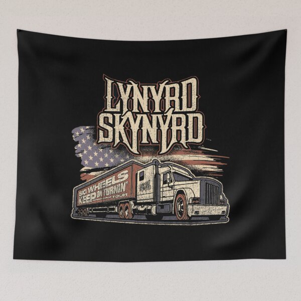 Item preview, Music Band Lynyrd Vintage Tour Logo Skynyrd designed and sold by YAIChic.