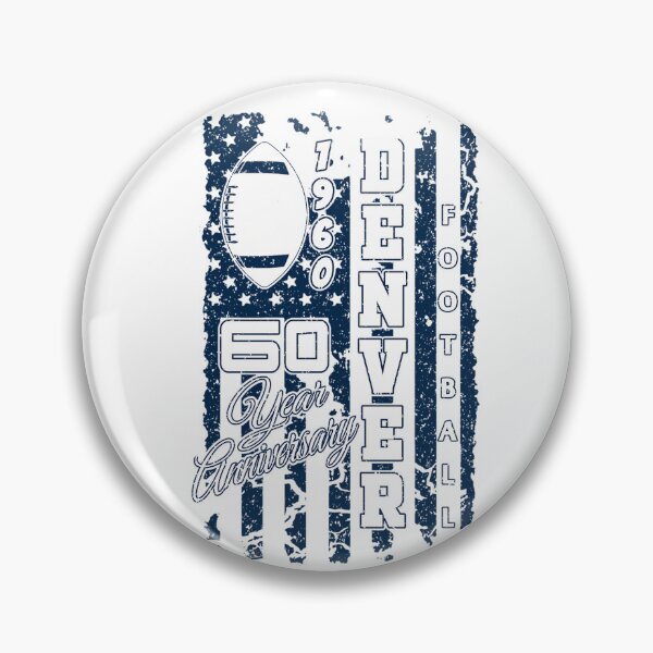 Item preview, Denver Football  Fan 60 Year Anniversary Flag designed and sold by seungwanish.