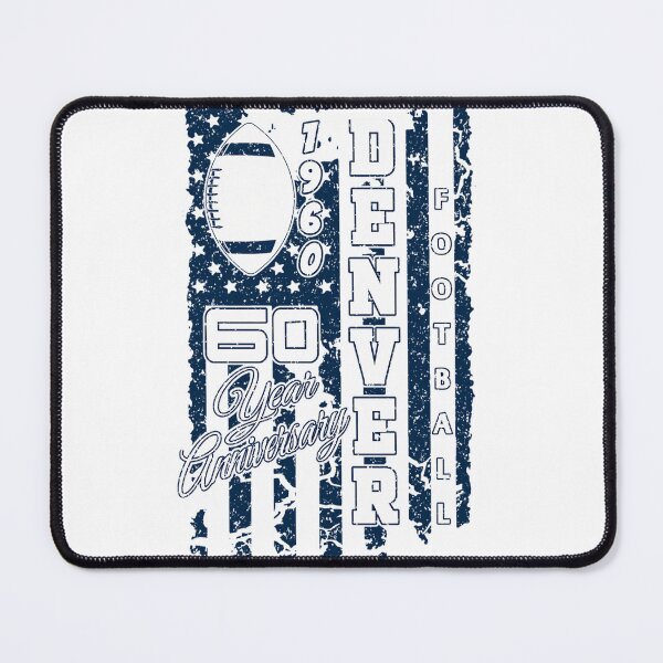 Item preview, Denver Football Fan 60 Year Anniversary Flag designed and sold by seungwanish.
