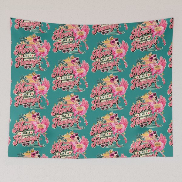 Item preview, MOVE LIKE A FLAMINGO! BY NAGGINGSTICKERSCO. BOUGIE LIKE FIFI! PINK FLAMINGO! COLLECTION | GREEN Edition | No.01 designed and sold by LaMaisonOfMY.